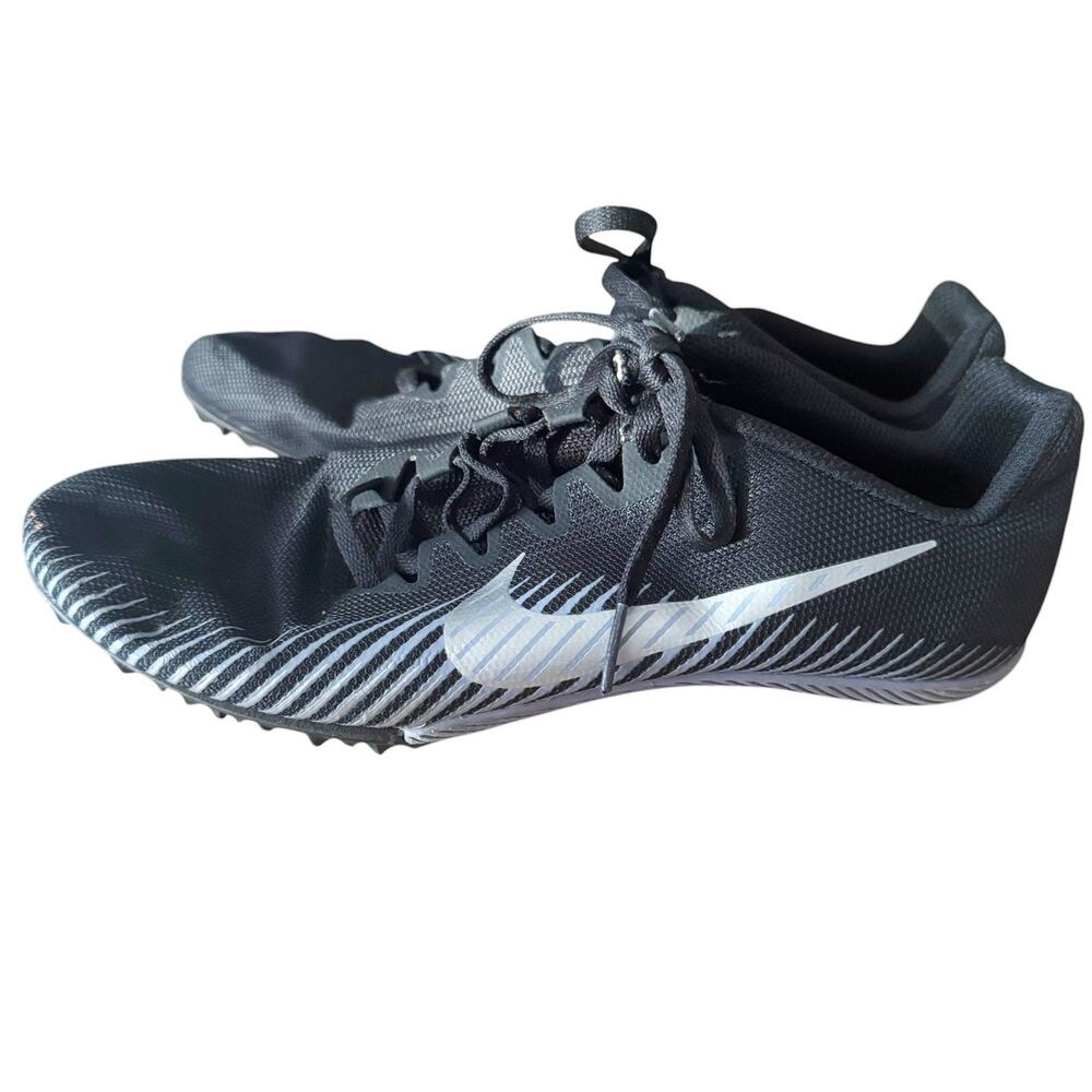 Nike Mens‎ Zoom Rival M 9 AH1020-004 Black Running Cleats Shoes Sneakers Size 8